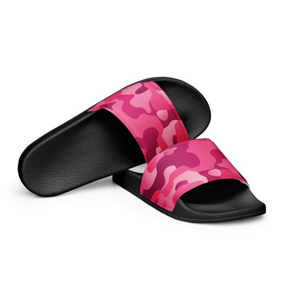 Barbie Camouflage Slide Sandals (Customizable) - Picture 4 of 5